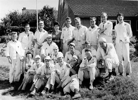 Schönberg 1961:  bouwen met de Bouworde - Hamont-Achel