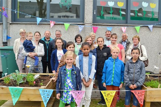 Schooltuin Kla4tje geopend - Lommel