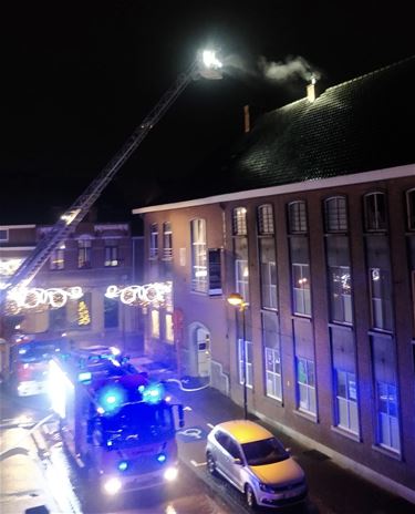 Brand in centrum - Beringen