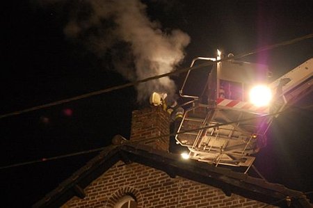 Schouwbrand in de Volmolenstraat - Neerpelt