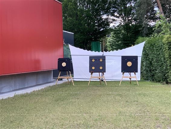 Schutterij oefende in openlucht - Pelt