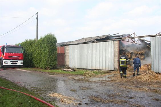 Schuurbrand in de Herestraat - Peer