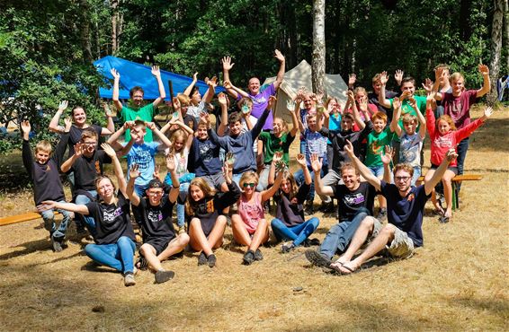 Scouts Bergeijk op kamp - Beringen