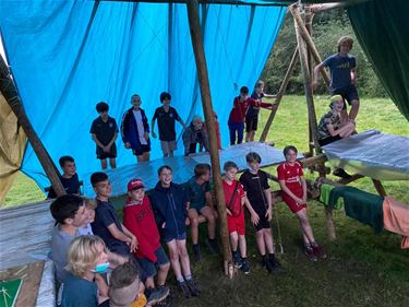 Scouts en Gidsen Tervant stellen het goed - Beringen