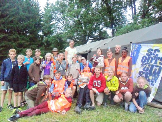 Scouts Lommel waren op kamp in Houffalize - Lommel