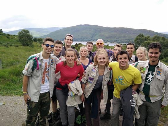 Scouts op kamp naar Schotland - Neerpelt