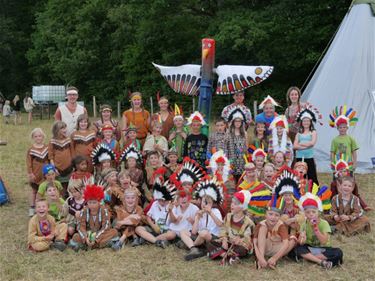 Scouts Tervant moeten even kamp ontruimen - Beringen