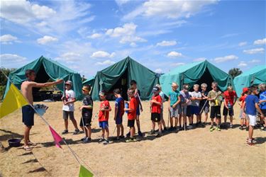 Scouts Tervant op kamp - Beringen
