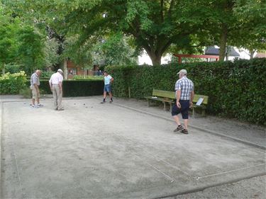 Petanquetornooi voor senioren - Peer