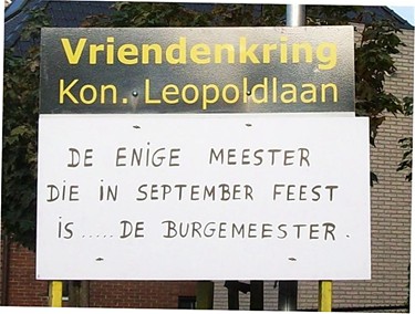 September... feest voor sommigen - Lommel