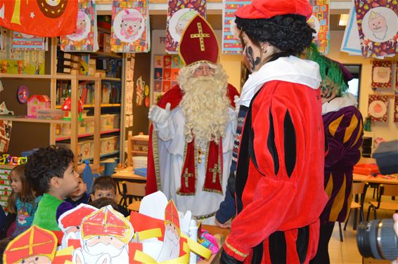 Sinterklaas bezoekt SBS Koersel - Beringen