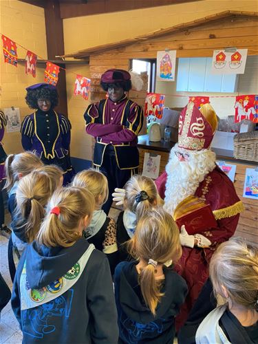 Sinterklaas bij KSA Lutlommel meisjes - Lommel