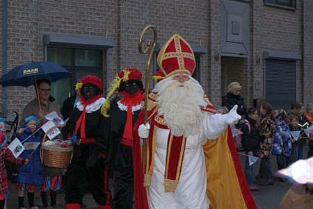 Sinterklaas in basisschool Grote Heide - Neerpelt
