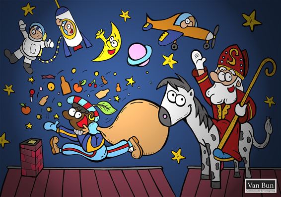 Sinterklaas komt aan in de Barrier - Lommel