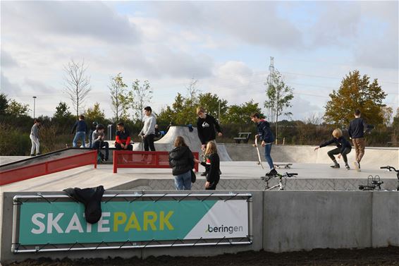 Skatepark is succes - Beringen