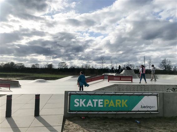 Skatepark morgen terug open - Beringen