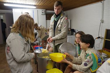 Smakelijk kampmenu in Tervant - Beringen