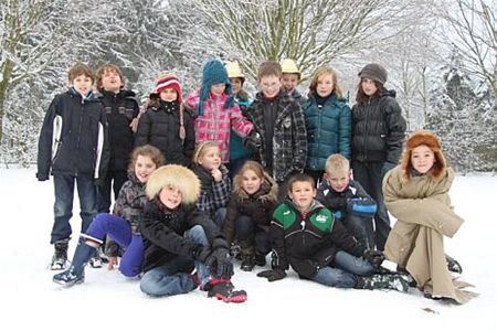 Sneeuw dient om in te spelen - Hamont-Achel