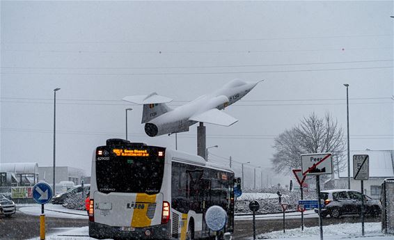 Sneeuw in Peer - Peer