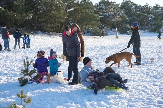 Sneeuw is ook sneeuwpret - Lommel