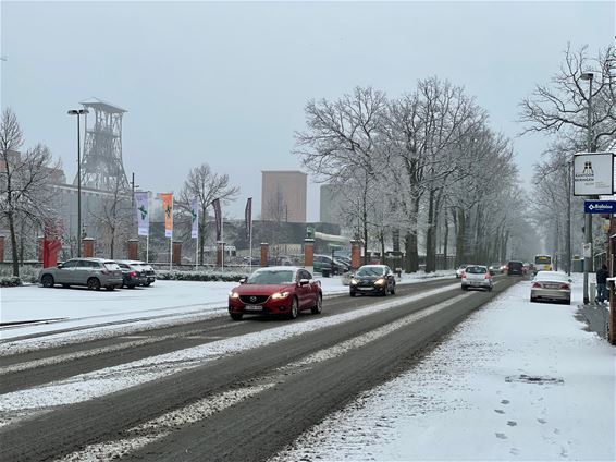 Sneeuw: opgepast op de baan! - Beringen