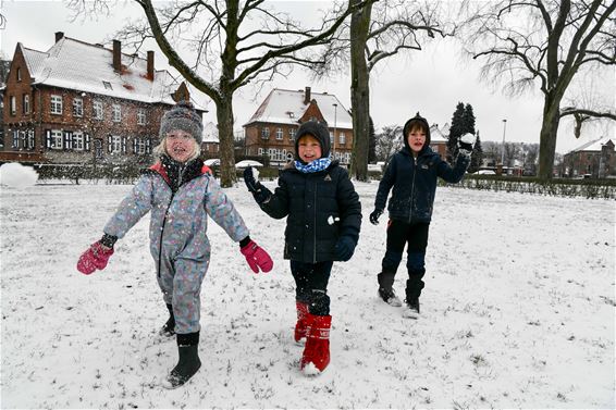 Dolle sneeuwpret! - Beringen