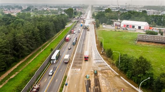 Snelweg is dit weekend klaar - Beringen