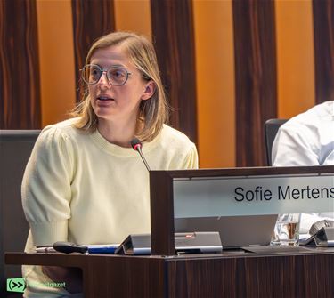 Sofie Mertens verdedigt werksessies meerjarenplan - Lommel