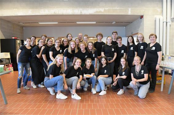 Spaghetti smullen voor de Romereis - Beringen