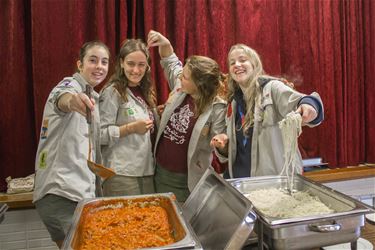 Spaghettifestijn bij Scouts en Gidsen Beringen - Beringen