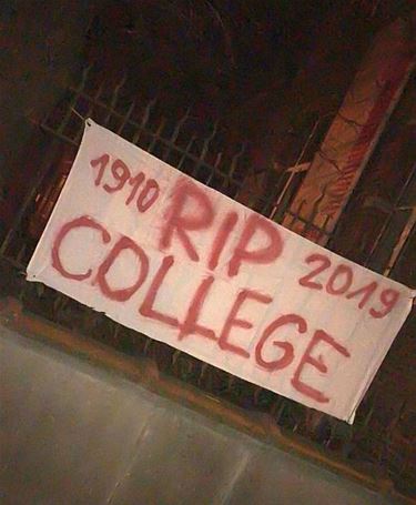 Spandoeken aan het college - Neerpelt