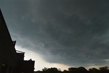 Spectaculair lichtspel door onweer - Beringen