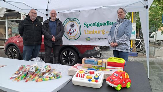 Speelgoedbank Limburg op de markt - Pelt