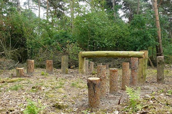 Speelzone in het Kolisbos - Neerpelt