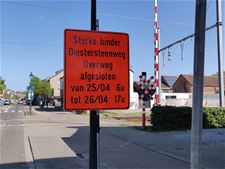 Spoorovergang gesloten op 25 en 26 april - Leopoldsburg