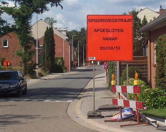 Spoorwegstraat vier dagen afgesloten - Neerpelt