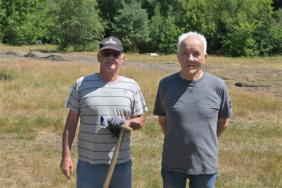 Leopoldsburg - Sport en Steun bouwt cyclocrossparcours