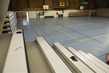 Stad meet schade op in sporthal Beverlo - Beringen