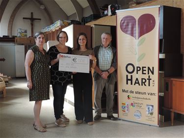 Stad schenkt 1250 euro aan Open Hart Paal - Beringen