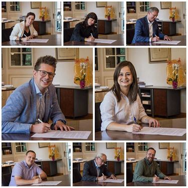 Stad tekent engagement Duurzame Gemeente - Beringen