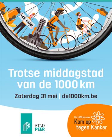 Stad zoekt vrijwilligers voor 1000 km KotK - Peer