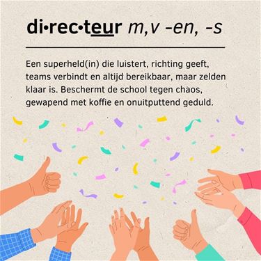 Stadsbestuur zet schooldirecteurs in de bloemetjes - Lommel