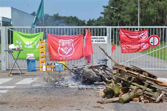 Staking bij Visko Teepak tot de finish - Lommel