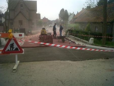 Start aanleg verharding Kanaalstraat - Neerpelt