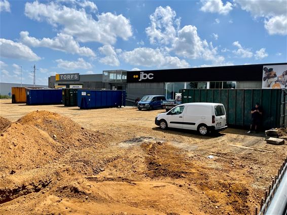 Start bouw nieuw retailpark Paal - Beringen