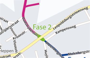 Start werken Fase 2 Kanaalstraat - Leopoldsburg
