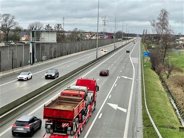 Start werken infoborden E313 - Beringen
