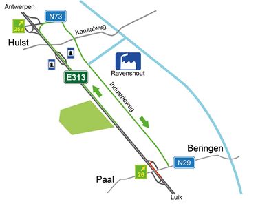 Start werken Paalsesteenweg - Beringen