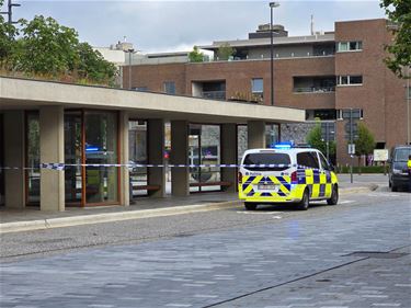 Steekpartij aan het Kerkplein - Lommel