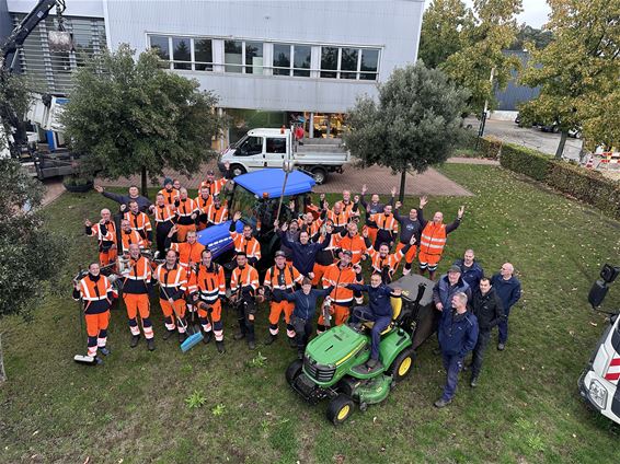 Stem medewerkers stadswerken naar de overwinning - Lommel